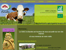 Tablet Screenshot of gaeclabaratte.com